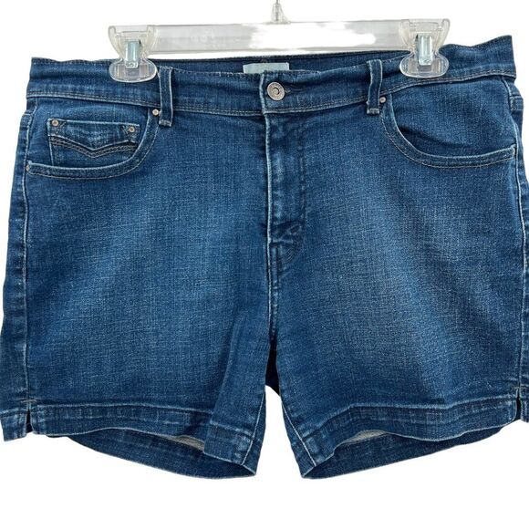 Levi's 515 Short Blue Jean Denim Shorts Size 12 - Picture 2 of 15